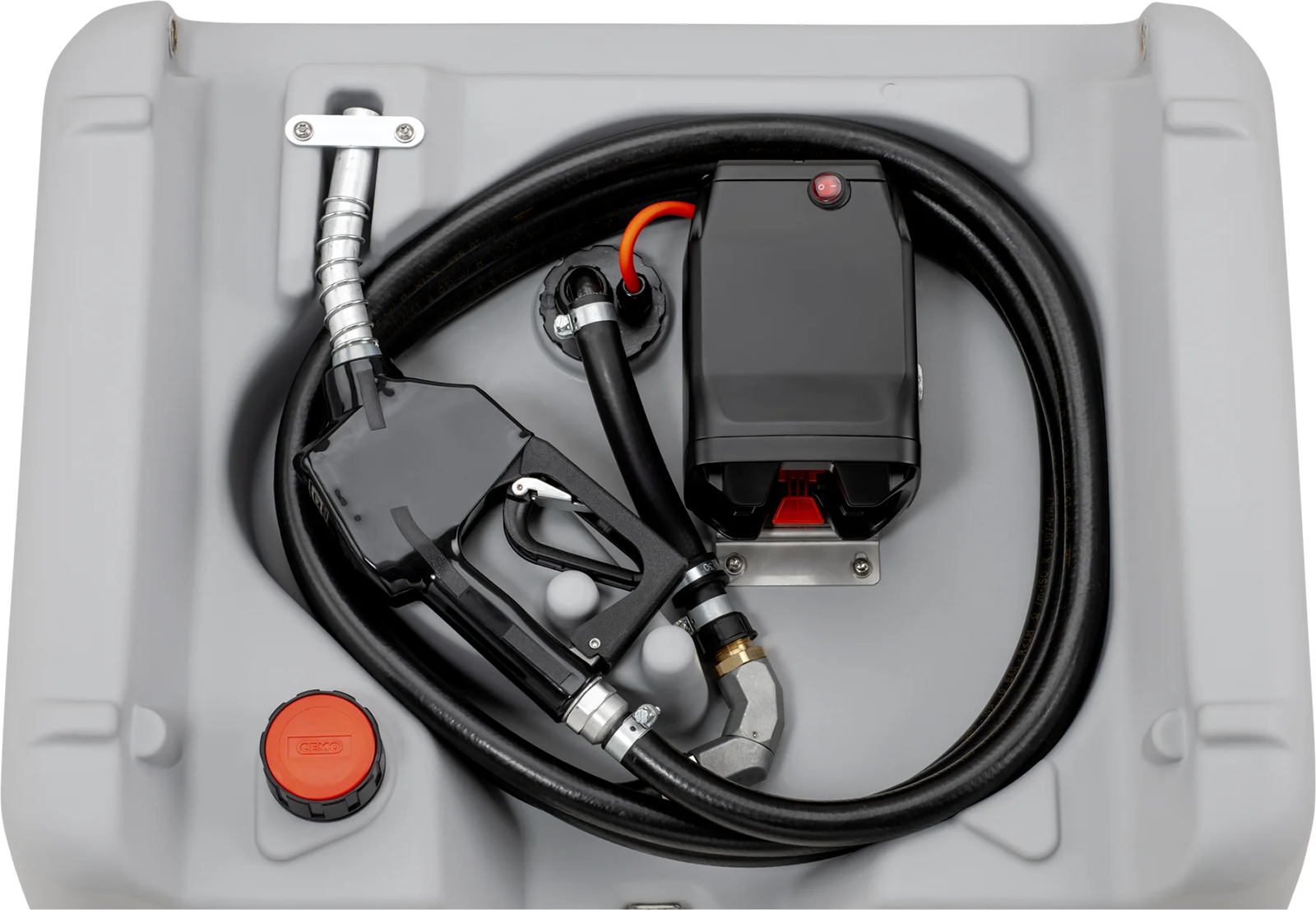 Dieseltankanlage Mobil 210L A  Pready 30L Akku