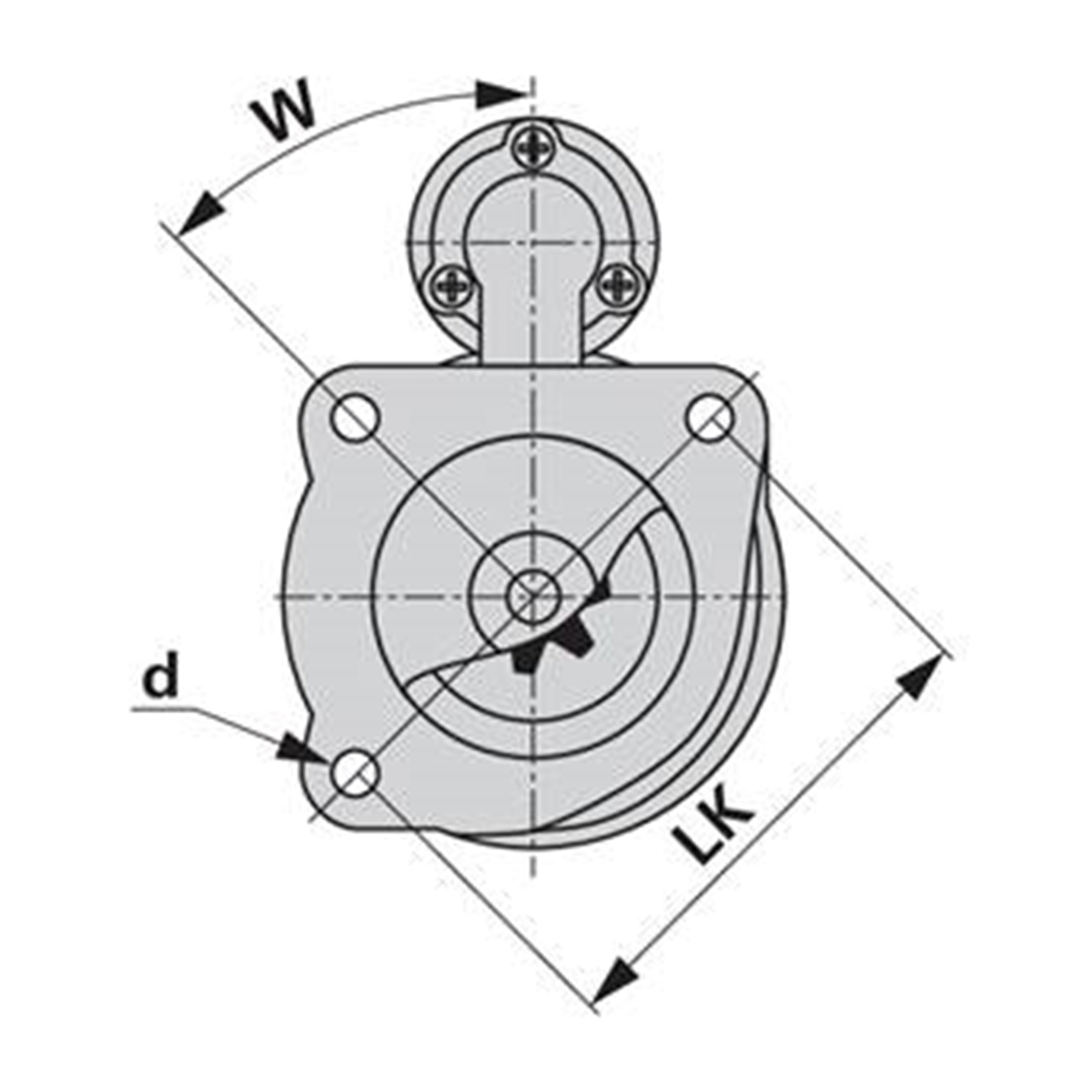 Starter 12V 3.0KW ISO179/MS184