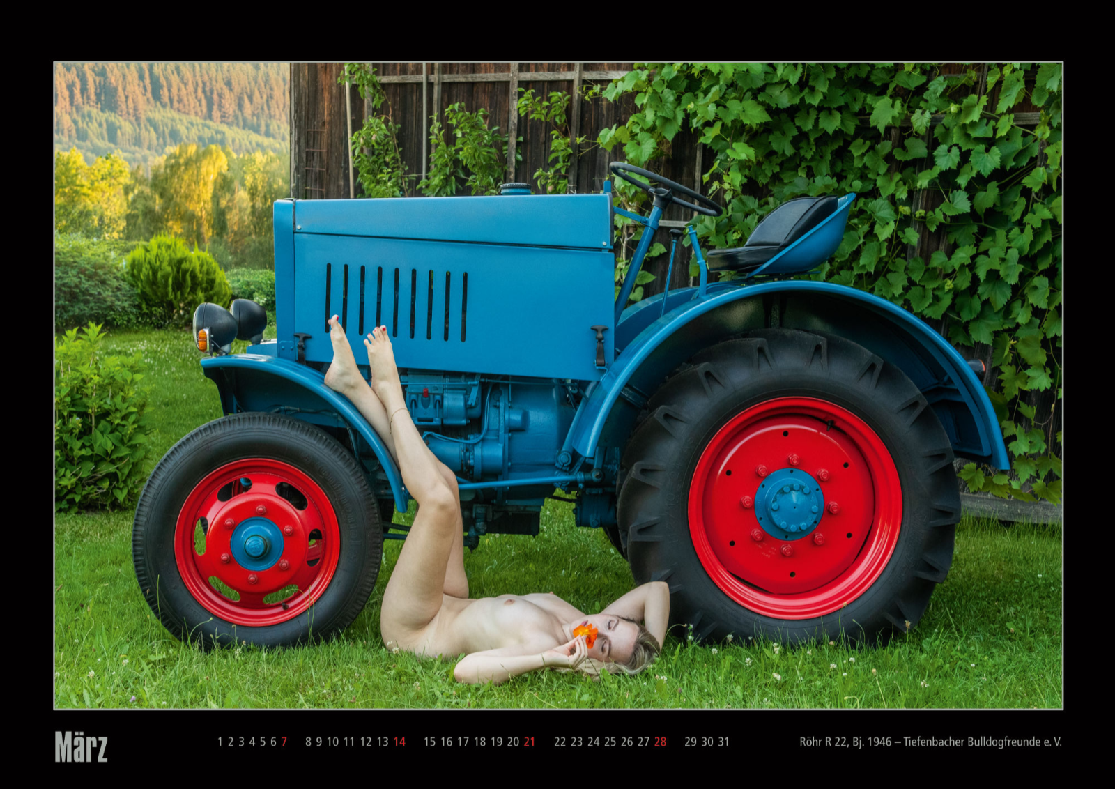 CALENDRIER des tracteurs 2027