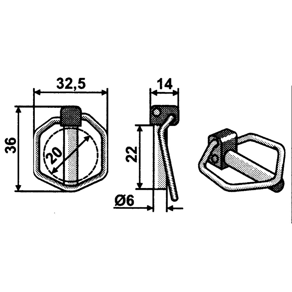 Klappsplint DG086