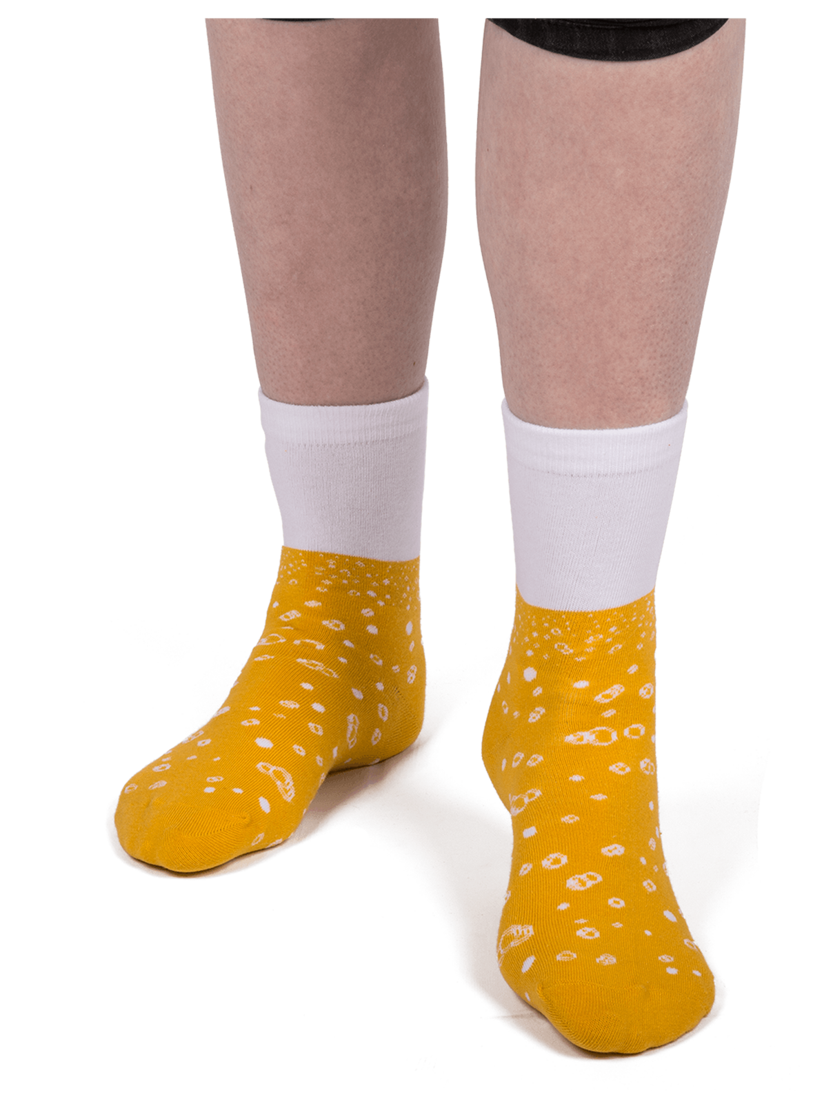 Socken Bier in Dose