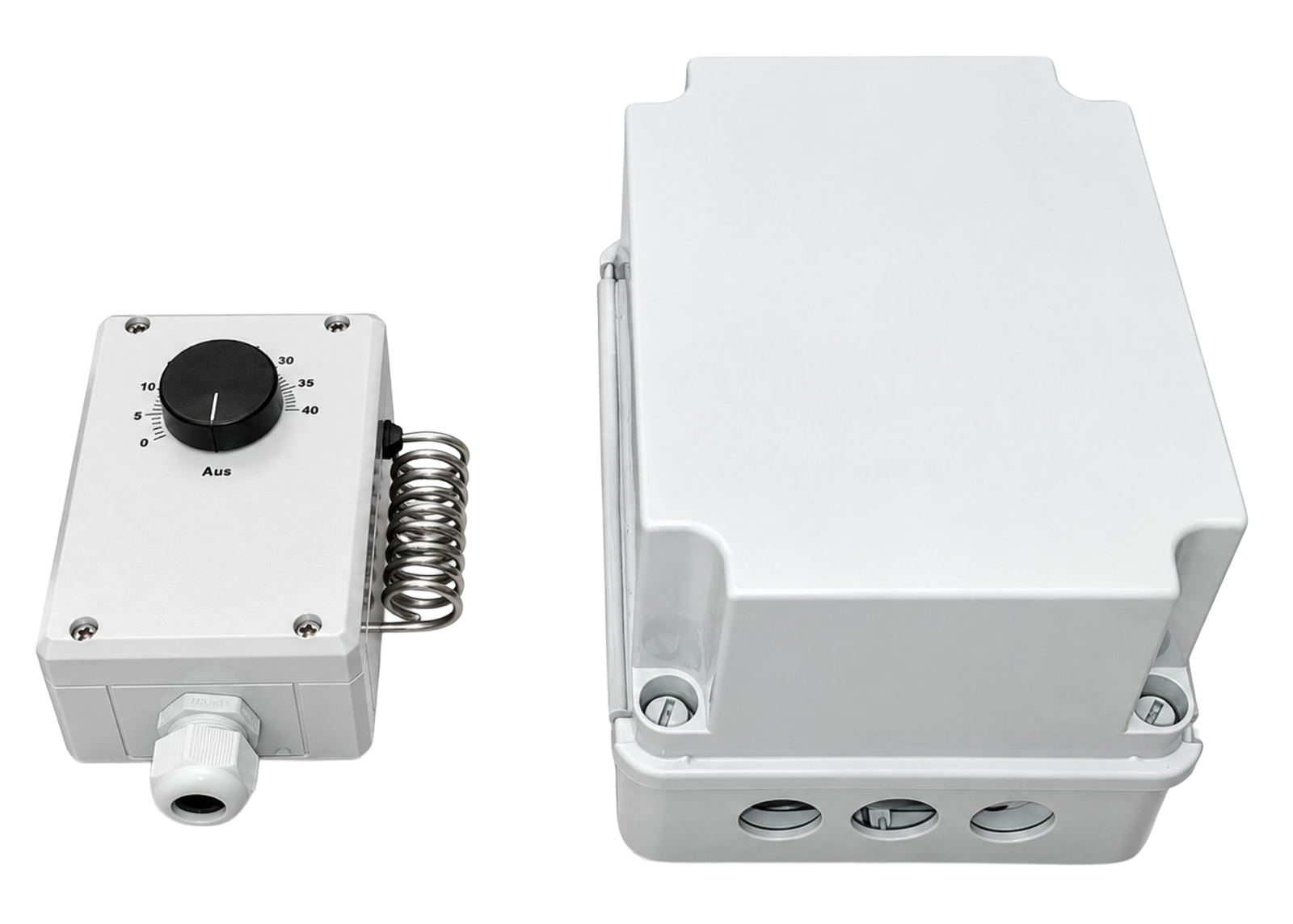 Ensemble thermostat, 2 pièces.