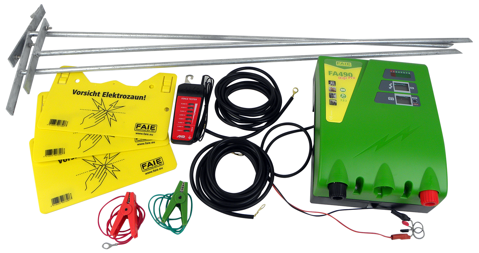 Weidezaun-Geräte-Set 12 V