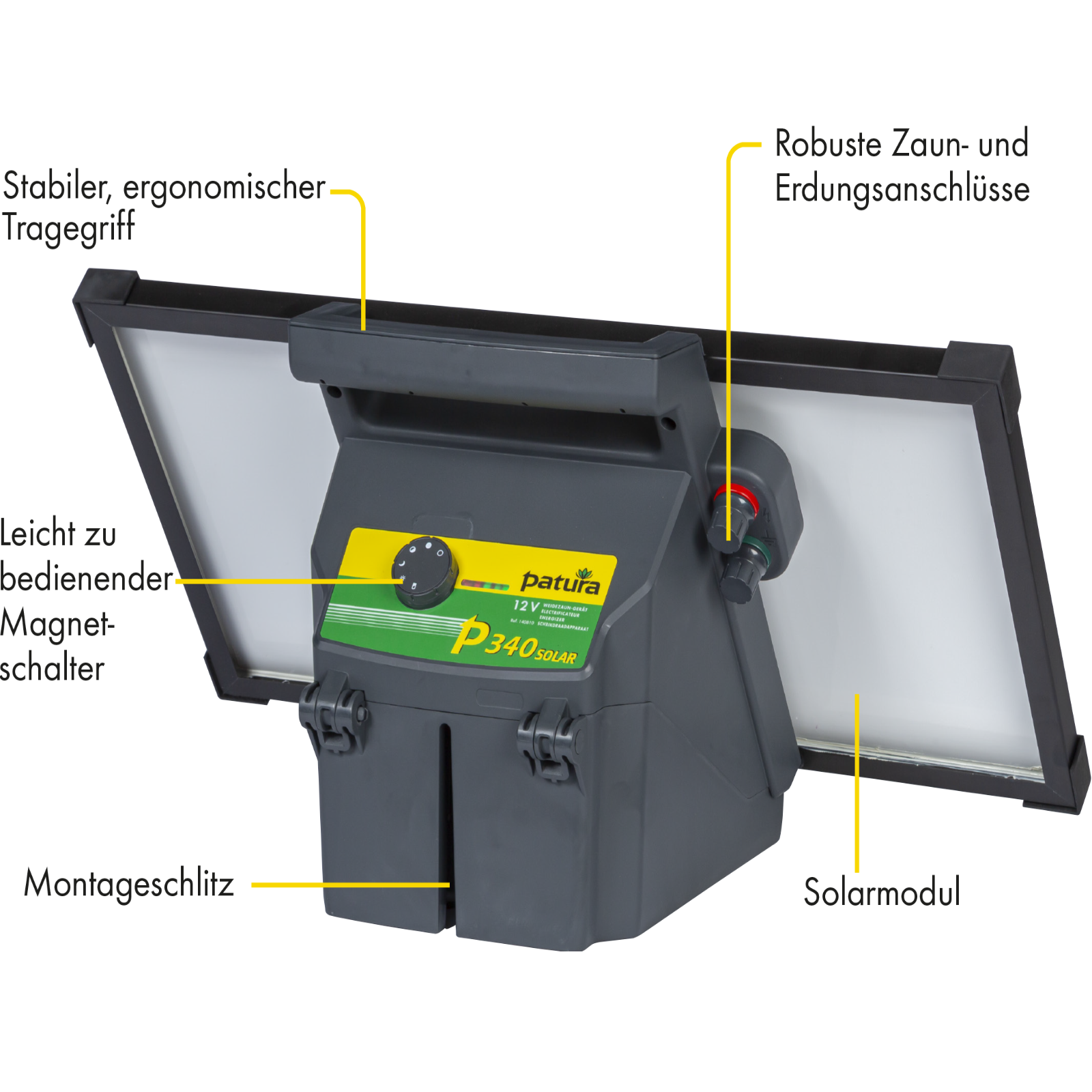 Weidezaungerät Solar P340