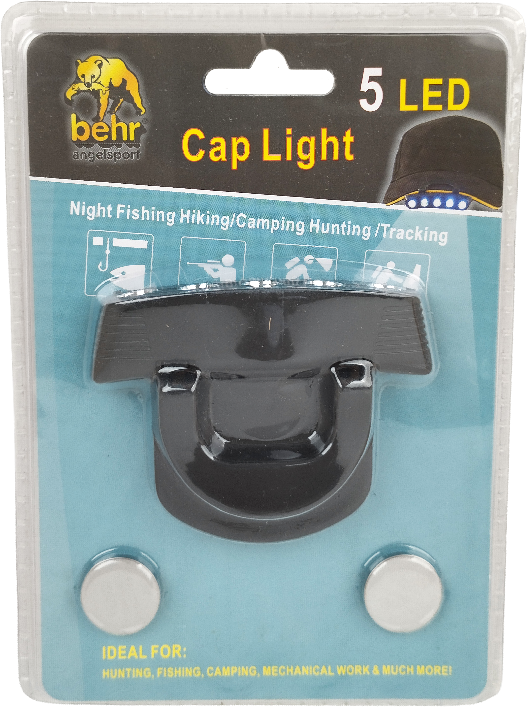 LED Cliplamps für Kappe inkl. Batterie