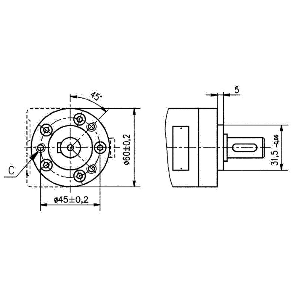 Hydraulikmotor MM