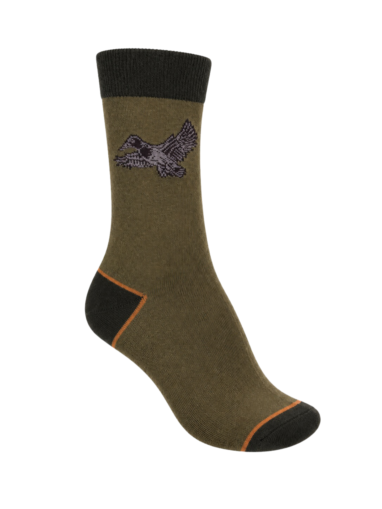 Chaussettes de chasse, modèle « Drake », couleur olive